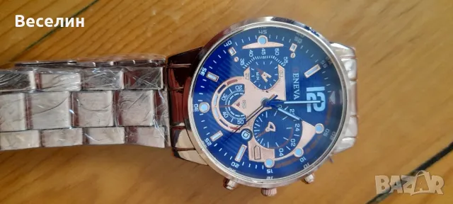 Мъжки часовник GENEVA Намаление , снимка 8 - Мъжки - 50008301