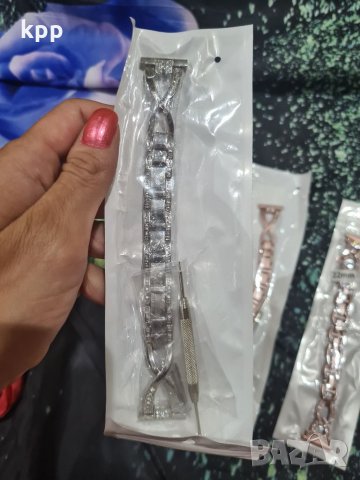 3 броя верижки за Верижки за часовник samsung galaxy 46 mm Цената е за 1 брой Налични 2 броя розово , снимка 3 - Смарт гривни - 33897562