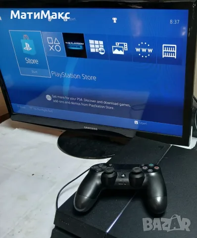 Playstation 4 с Игри + контролер, снимка 3 - PlayStation конзоли - 55949949