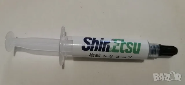 (Japan) Shin-Etsu X-23-7868-2D 6.2 W/m·K термо паста процесор, ултра ниско термично съпротивление , снимка 9 - Други - 55415590
