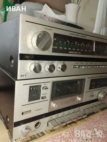 Продавам стерео домашен приемник и дек на RFT, снимка 2 - Декове - 39550685