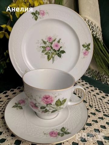 Seltmann Weidenen Bavaria -Рози, снимка 7 - Чаши - 52676380