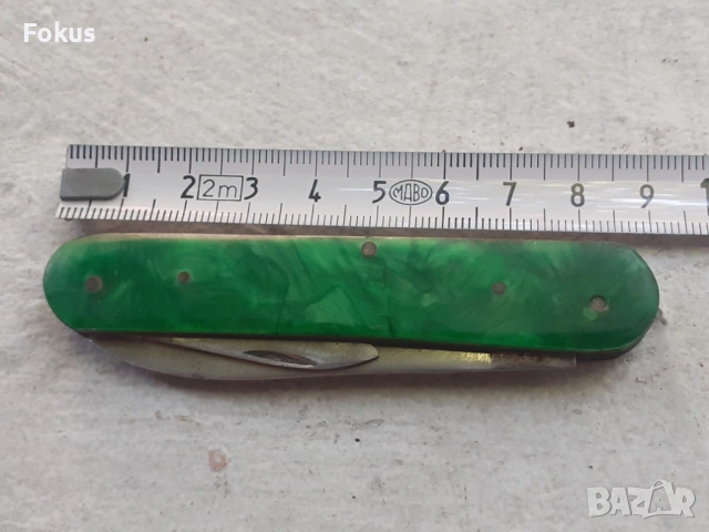 Стар малък нож ножка джобно - ножче сърп и чук ВТ, снимка 7 - Антикварни и старинни предмети - 53274282