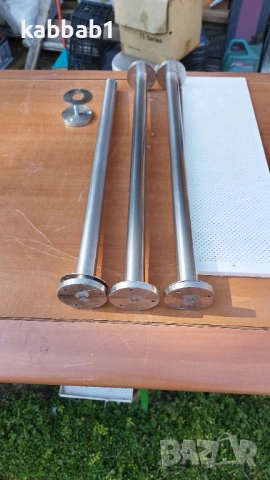 Подпори за мебели или нещо друго - Тръби от неръждаема стомана с фланци -   , снимка 13 - Железария - 53659632