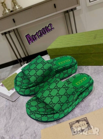 чехли на платформа christian dior gucci, снимка 7 - Чехли - 51456110