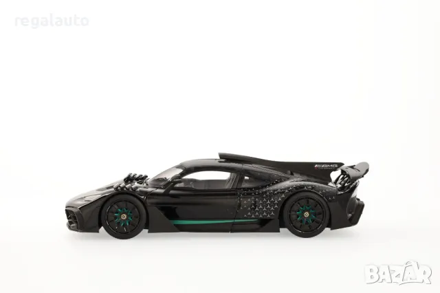 B66961042,умален модел die-cast Mercedes-AMG ONE,AMG hyper black C298 1:18, снимка 3 - Колекции - 48296979