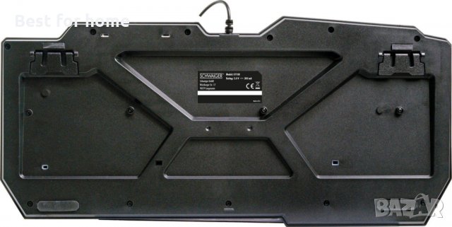 Геймърска клавиатура SCHWAIGER Gaming Tastatur GT108, RGB подсветка, снимка 4 - Клавиатури и мишки - 35948201