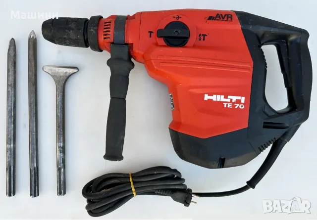 Hilti TE 70-AVR - Комбиниран перфоратор 1800W 11.5J 2023г перфектен!