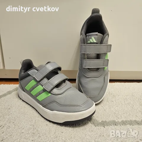 Детски маратонки adidas Tensaur Sport 3.0 – №33.5, сиви/зелени