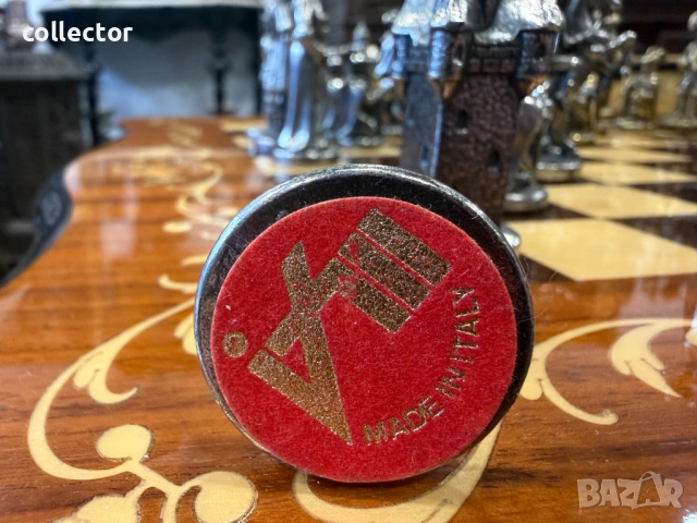 Луксозна професионална шахматна маса Italfama. №7892, снимка 11 - Антикварни и старинни предмети - 53648168