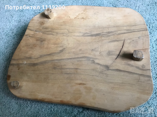 Френски стар поднос дъска за сервиране на мезета сирена, снимка 7 - Прибори за хранене, готвене и сервиране - 36136158