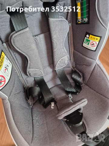 BeSafe столче за кола iZi Turn i-Size Metalic Melange, снимка 3 - Столчета за кола и колело - 52709426