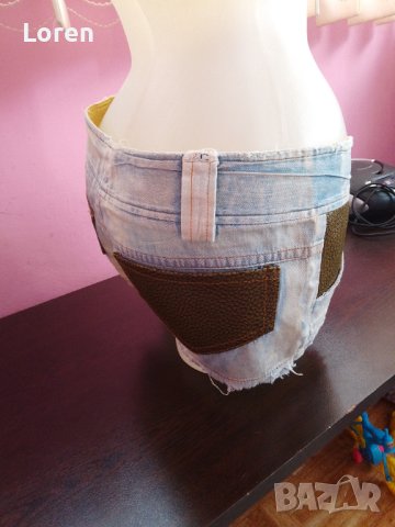 Къси готини дънки, снимка 4 - Дънки - 40843813