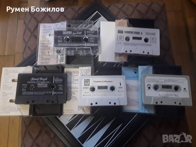 10 лицензирани и запазени касети с КЪНТРИ, снимка 3 - Аудио касети - 52850171