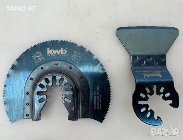 KWB Profi Akku - Нови 4 ножа за многофункционален инструмент / реноватор, снимка 2 - Други инструменти - 53831332
