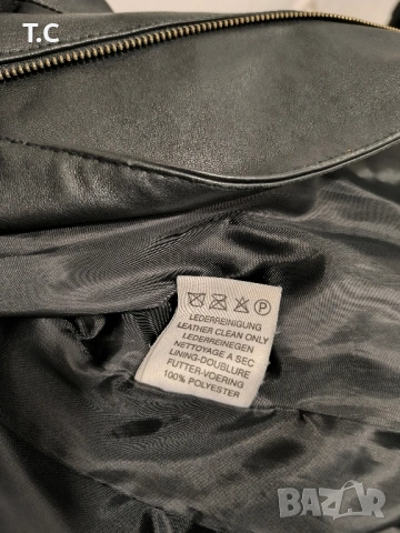 Дамско яке от естествена кожа, снимка 5 - Якета - 53043573