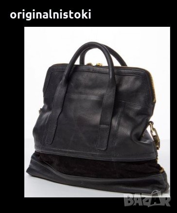 Голяма естествена кожа марка TOP SHOP чанта, снимка 5 - Чанти - 34375735
