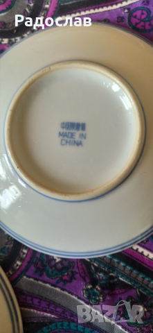 стари китайски порцеланови чинии , снимка 4 - Чинии - 44781244