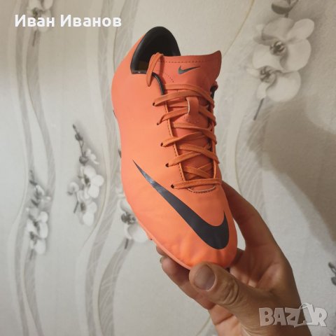 бутонки Nike MERCURIAL VICTORY JR III FG Ronaldo номер 36, снимка 11 - Футбол - 41148185