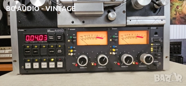 Studer A810 ролков магнетофон, снимка 6 - Декове - 51827307