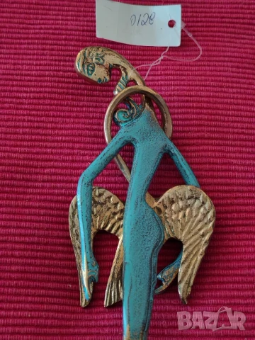 Статуетка Леда с лебед,гръцка царица на древногръцкия град Спарта. , снимка 4 - Статуетки - 50862226