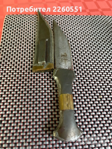 Ханджар месинг бронз стомана , снимка 2 - Антикварни и старинни предмети - 52689771