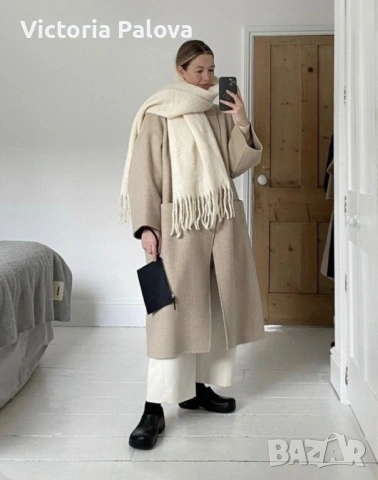 Луксозен вълнен шал за зимата