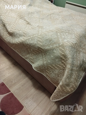 Перфектно двулицево шалте 230/230см, снимка 5 - Покривки за легло - 53839454