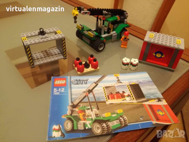 Конструктор Лего - модел LEGO City 7992 - Товарач на контейнери