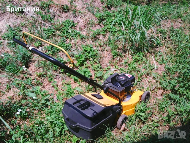 Бензинова косачка за трева с кошница., снимка 3 - Градинска техника - 51081511