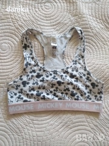 Лот тениски , бюстие Disney , клин и рокля 146 / 152 , снимка 9 - Детски тениски и потници - 39190115