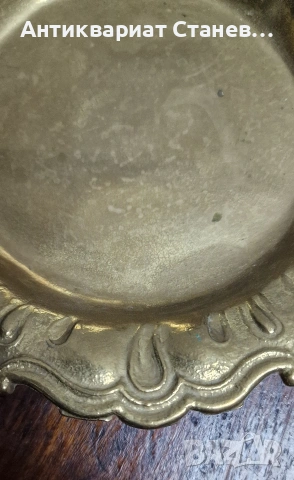 Масивна месингова чиния , снимка 5 - Чинии - 53288570