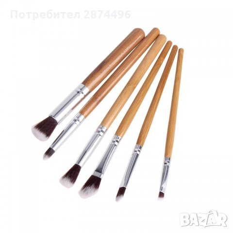 1572 Практичен комплект от 6 четки за гримиране, снимка 4 - Други - 35794247