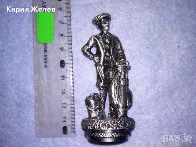 ГОЛЯМА МЕТАЛНА СРЕБРИСТА КОЛЕКЦИОНЕРСКА РЯДКА АРТ ФИГУРКА СТАТУЕТКА Магнит НЕ я ЛОВИ 38416, снимка 17 - Колекции - 41398935