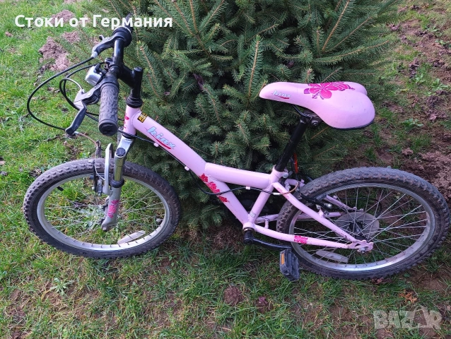 Детско колело за момиче 20 цола със скорости, снимка 2 - Велосипеди - 53668433