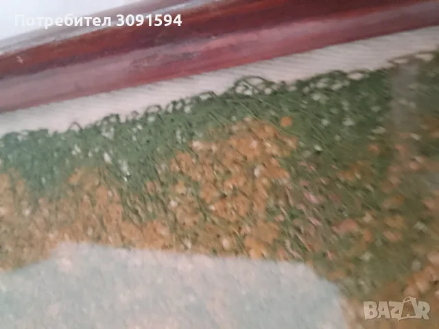 Стара картина ръчно шит пейзаж, снимка 5 - Антикварни и старинни предмети - 49737136