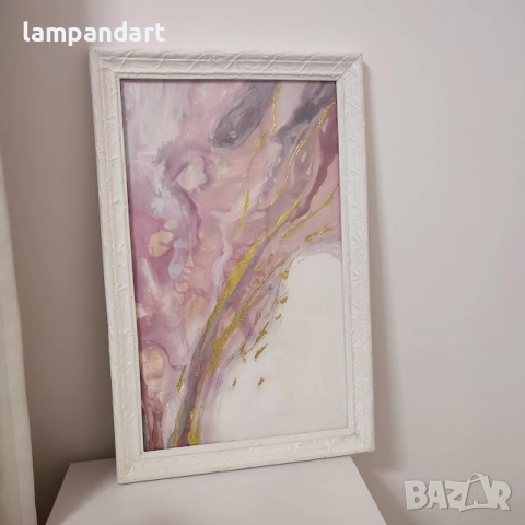 Абстрактна картина с рамка