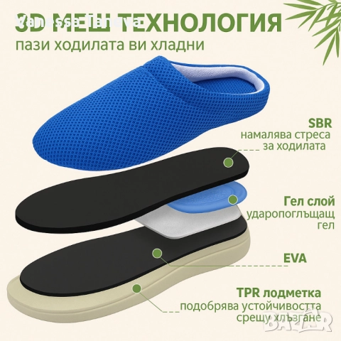 Ортопедични гел чехли, снимка 3 - Други - 52485389