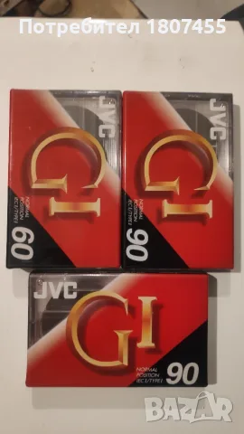 JVC - aудиокасетки нови неразпечатани