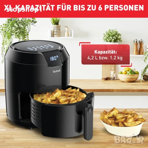 Tefal Easy Fry Precision XL, 1500 вата, капацитет 1,2 кг и 4,2 литра за до 6 души, 6 автоматични про, снимка 7 - Фритюрници - 53233451
