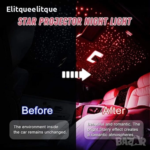 USB Звезден проектор с 360° въртене, снимка 2 - Други - 52346406