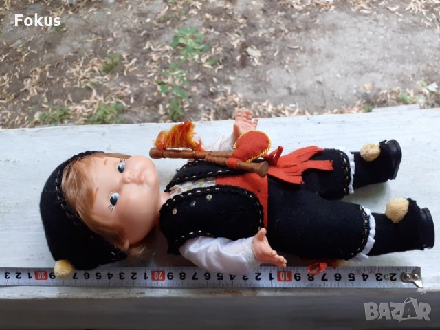 Стара гумена кукла в носия с гайда , снимка 6 - Антикварни и старинни предмети - 33863613