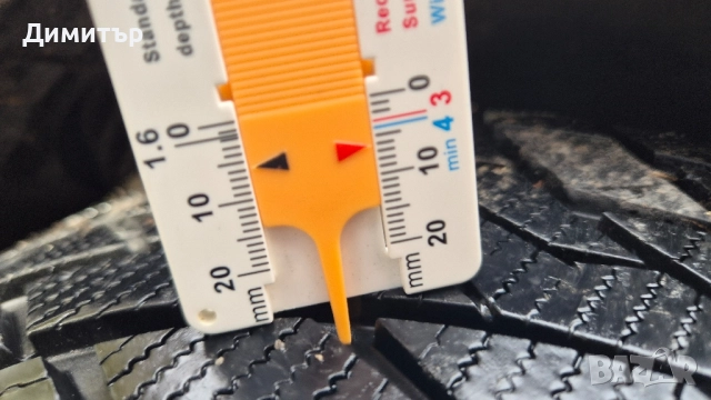 4 Алуминиеви джанти със зимни гуми за Мерцедес 16цола, снимка 10 - Гуми и джанти - 52355691