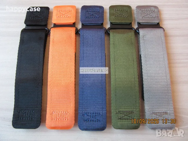 TACTICAL 2 Каишка за Huawei Watch / Garmin / Apple / Samsung / Xiaomi / Amazfit, снимка 9 - Каишки за часовници - 56210980