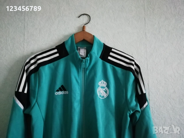 Real Madrid Adidas 2021/2022 Champions League оригинално горнище Реал Мадрид , снимка 4 - Спортни дрехи, екипи - 53353478