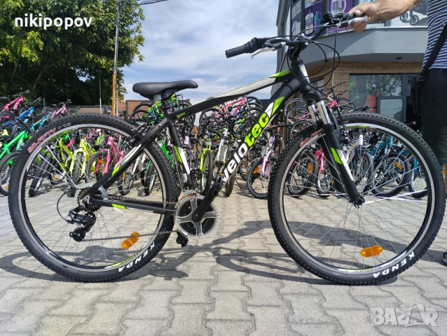 SPRINT Алуминиев велосипед 29" Velotec PRO черен/зелен, снимка 11 - Велосипеди - 53563901