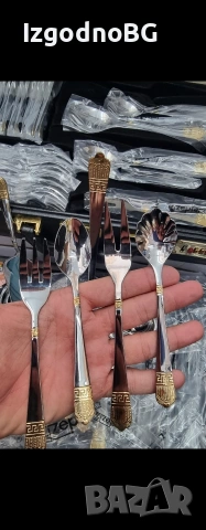 НОВ ! 72 части Цептер Zepter комплект сервиз набор прибори хранене cep , снимка 5 - Прибори за хранене, готвене и сервиране - 53326065