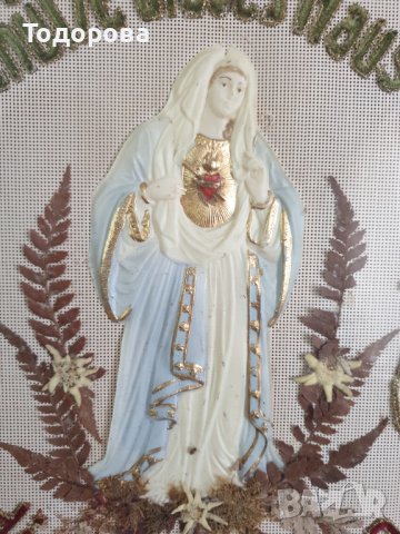 Стара икона на Божията майка, снимка 3 - Антикварни и старинни предмети - 38723016