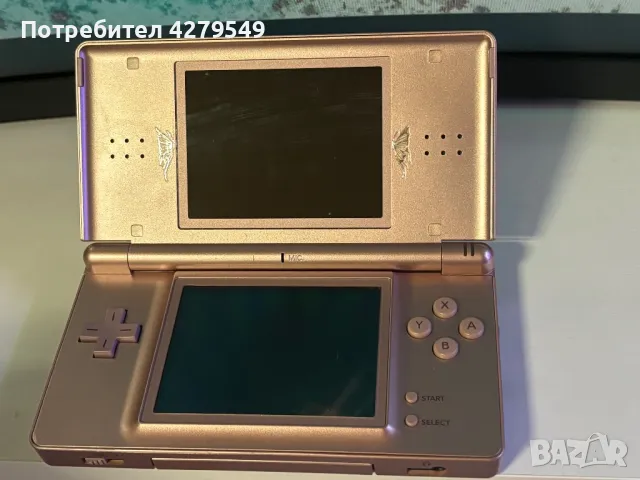  Хакнато Nintendo DS Lite в розово, снимка 1