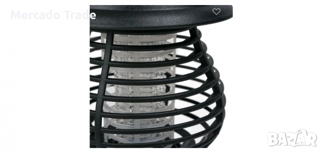 Соларен фенер, LED 1.2V против насекоми 2 в 1, Черен , снимка 6 - Соларни лампи - 36031931